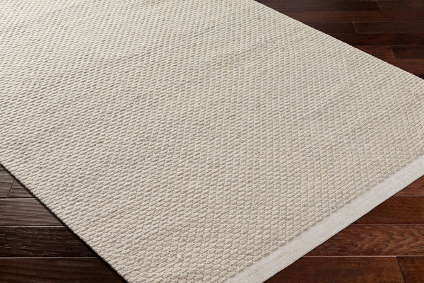 Lumi LUM-2300 8' x 10' Handmade Rug LUM2300-810  Cream, Light Gray, Black Surya