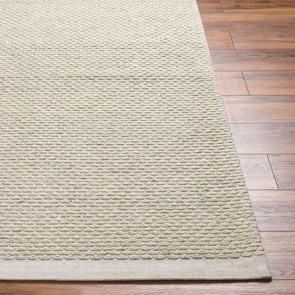 Lumi LUM-2300 8' x 10' Handmade Rug LUM2300-810  Cream, Light Gray, Black Surya