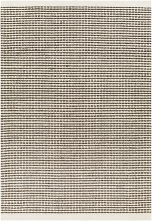 Lumi LUM-2302 8' x 10' Handmade Rug LUM2302-810  Cream, Light Gray, Black Surya