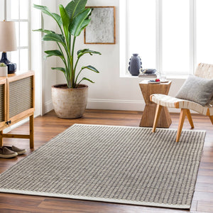 Surya Lumi 2' X 3' Handmade Wool Rug - Cozy Cottage Style, Durable Design For Timeless Home Elegance Cream Wool Lum2302-23