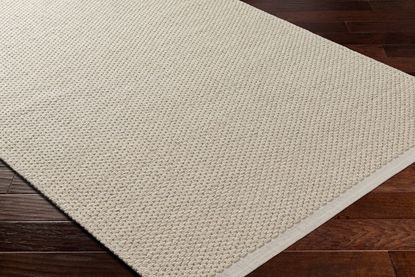 Lumi LUM-2303 8' x 10' Handmade Rug LUM2303-810  Cream, Light Gray Surya