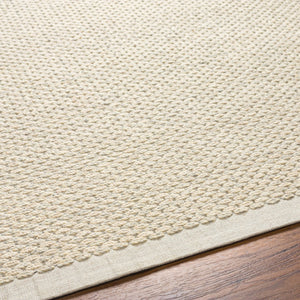 Surya Lumi 2' X 3' Handmade Wool Rug - Cozy Cottage Style, Durable Design For Timeless Home Elegance Cream Wool Lum2303-23