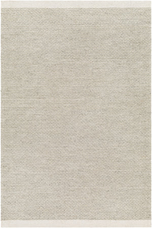 Lumi LUM-2304 8' x 10' Handmade Rug LUM2304-810  Cream, Medium Gray Surya