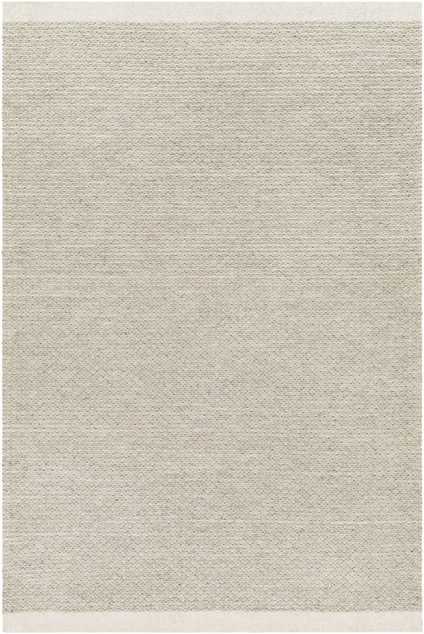 Lumi LUM-2304 8' x 10' Handmade Rug LUM2304-810  Cream, Medium Gray Surya