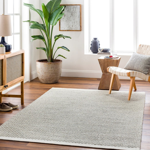 Surya Lumi 2' X 3' Handmade Wool Rug - Cozy Cottage Style, Durable Design For Timeless Home Elegance Cream Wool Lum2304-576