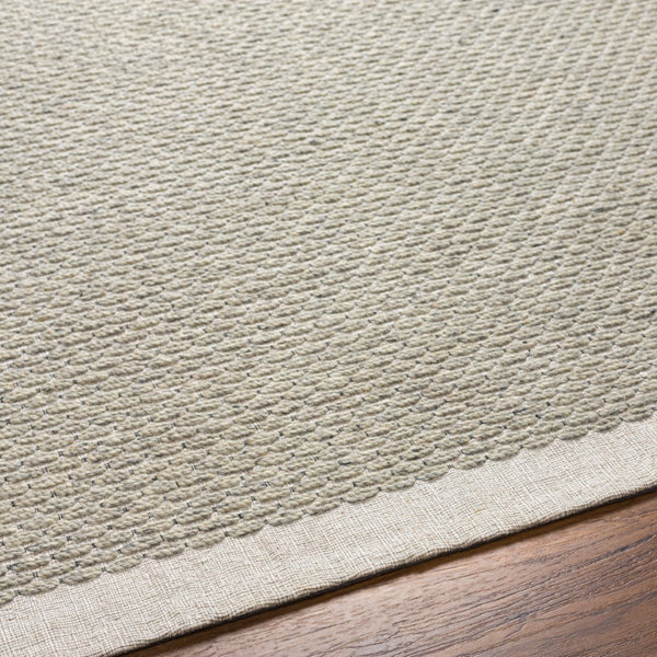 Surya Lumi 2' X 3' Handmade Wool Rug - Cozy Cottage Style, Durable Design For Timeless Home Elegance Cream Wool Lum2304-576