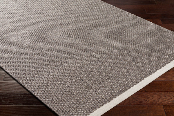 Lumi LUM-2305 8' x 10' Handmade Rug LUM2305-810  Cream, Charcoal Surya