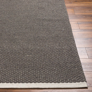 Lumi LUM-2305 8' x 10' Handmade Rug LUM2305-810  Cream, Charcoal Surya