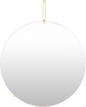 Lunar LUN-001 31"H x 24"W Accent Mirror LUN001-2431 Livabliss Surya