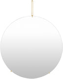 Lunar LUN-001 39"H x 32"W Accent Mirror LUN001-3239 Livabliss Surya