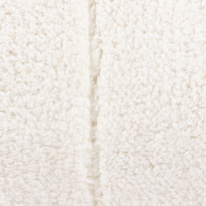 Surya Luis 24" Floor Pillow - Luxurious Comfort & Timeless Style, Machine Washable, Perfect For Any Decor Cream Polyester,Cotton,Polyester,Polyfill Lus001-24246