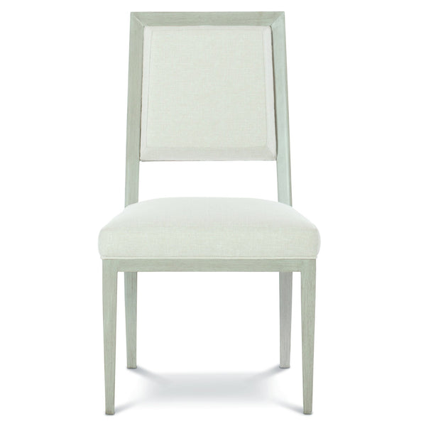 Bernhardt Bernhardt Axiom Side Chair In Linear Gray Frame With Tailored Upholstery, Welting & Durable Comfort 381541