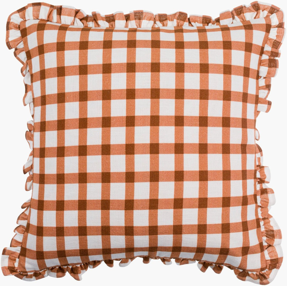 Livabliss Louisville Cotton Woven Accent Pillow Artisan Cottage Square Sofa Bedroom Decor LUV002-2020D