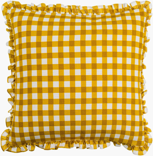 Livabliss Louisville Cotton Accent Pillow Soft Breathable Square Cottage Style Sofa Bedroom LUV004-2222
