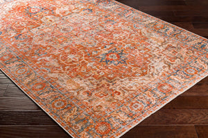 Livabliss Lavable Machine Woven Polyester Area Rug Low Pile Traditional Pattern Entryway Accent LVB2303-264