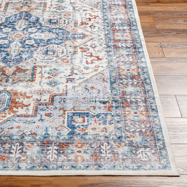Livabliss Lavable Machine Woven Polyester Runner Rug Washable Traditional Hallway Accent LVB2305-268