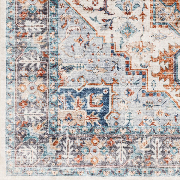 Livabliss Lavable Machine Woven Polyester Runner Rug Washable Traditional Hallway Accent LVB2305-268