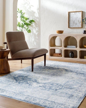 Livabliss Lavable Machine Woven Polyester Area Rug Low Pile Easy Care for Living Rooms LVB2317-576