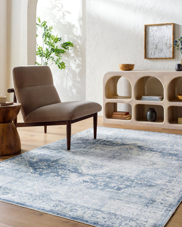 Livabliss Lavable Machine Woven Polyester Area Rug Low Pile Easy Care for Living Rooms LVB2317-576