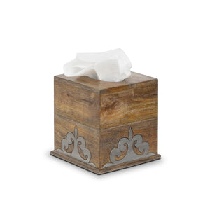 Heritage Inlay Wood Tissue Box EAV92861 Park Hill