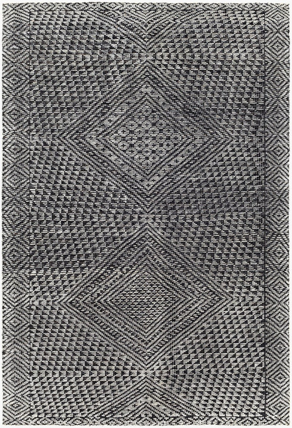 Surya Livorno Handknotted Wool Viscose Flatweave Rug Bohemian Artisan Accent for Entryways LVN2305-23