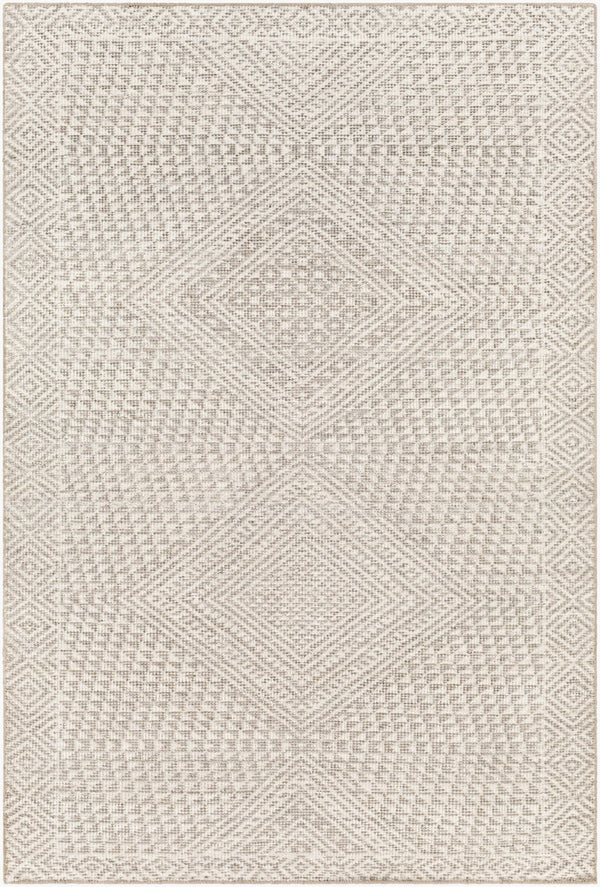 Surya Livorno Hand Made 2'6" X 8' Rug - Timeless Wool & Viscose Design For Elegant Home Décor Upgrade Gray Viscose,Wool Lvn2306-23