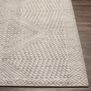 Surya Livorno Hand Knotted Wool Viscose Flatweave Rug Bohemian Global Living Room Accent LVN2306-46