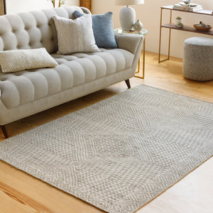 Surya Livorno Hand Knotted Wool Viscose Flatweave Rug Bohemian Global Living Room Accent LVN2306-46