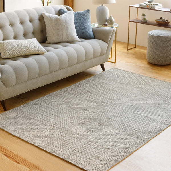 Surya Livorno Hand Knotted Wool Viscose Flatweave Rug Bohemian Global Living Room Accent LVN2306-46
