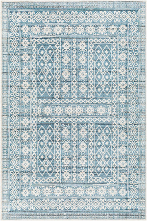 Livabliss Lavadora Bohemian Global Pattern Polyester Area Rug Low Pile for Living Dining Rooms LVR2300-67RD