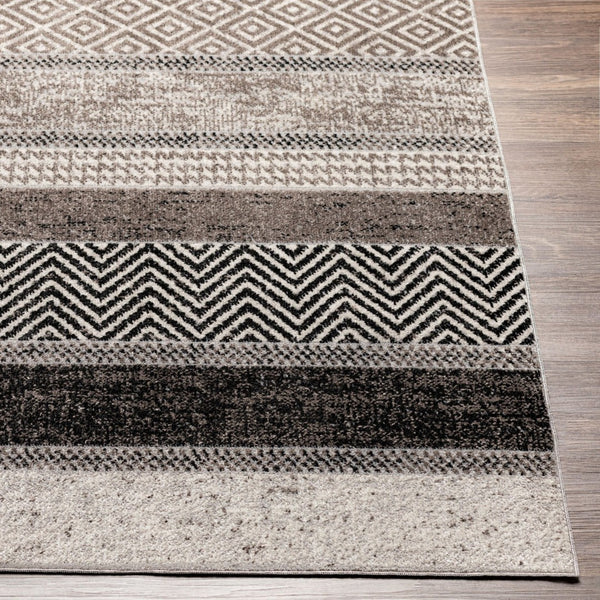 Livabliss Lavadora Geometric Machine Woven Polyester Area Rug for Living Room or Entryway LVR2304-537