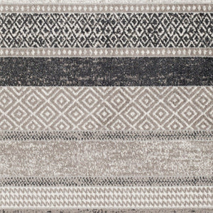 Livabliss Lavadora Geometric Machine Woven Polyester Area Rug for Living Room or Entryway LVR2304-537