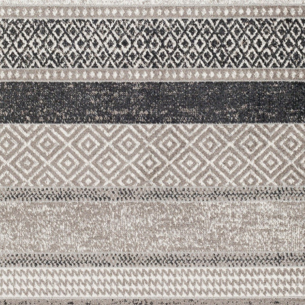 Livabliss Lavadora Geometric Machine Woven Polyester Area Rug for Living Room or Entryway LVR2304-537