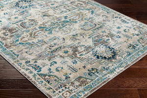 Livabliss Lavadora Traditional Runner Rug Machine Woven Polyester Low Pile for Hallway or Entryway LVR2306-2773