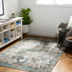 Livabliss Lavadora Traditional Runner Rug Machine Woven Polyester Low Pile for Hallway or Entryway LVR2306-2773