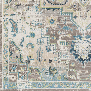 Livabliss Lavadora Traditional Runner Rug Machine Woven Polyester Low Pile for Hallway or Entryway LVR2306-2773
