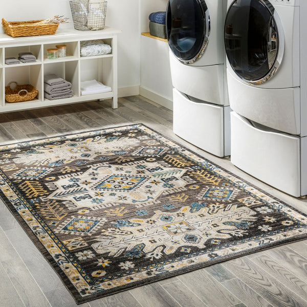 Livabliss Lavadora Traditional Machine Woven Polyester Area Rug for Living and Dining Rooms LVR2307-71010