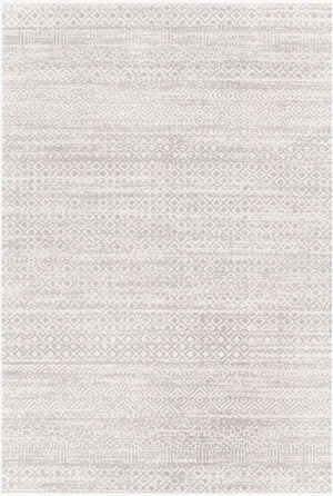 Livabliss Lavadora Lvr-2319 Bohemian Global Machine Woven Polyester Runner Rug for Hallways Gray, Light Gra 5'3" x 7' LVR2319-537
