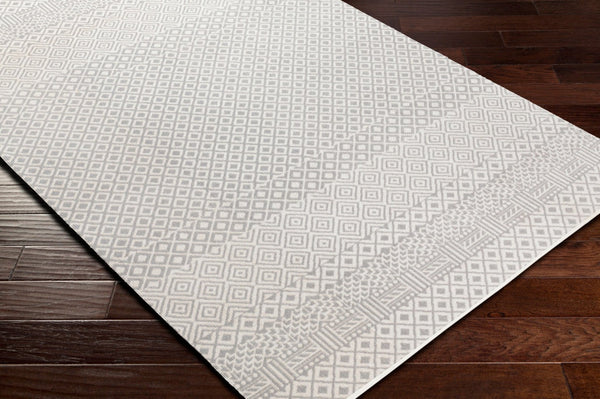 Livabliss Lavadora Machine Woven Polyester Area Rug Bohemian Global Pattern for Living Rooms Gray, Light Gra 9'2" x 12' LVR2321-9312