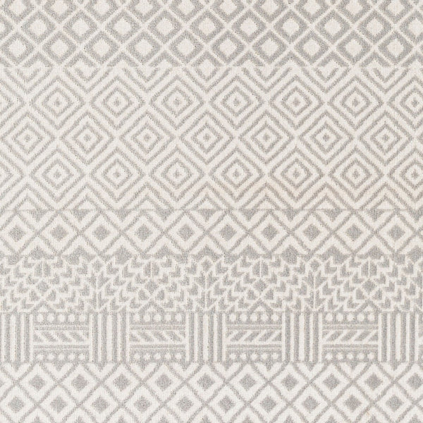 Livabliss Lavadora Machine Woven Polyester Area Rug Bohemian Global Pattern for Living Rooms Gray, Light Gra 9'2" x 12' LVR2321-9312
