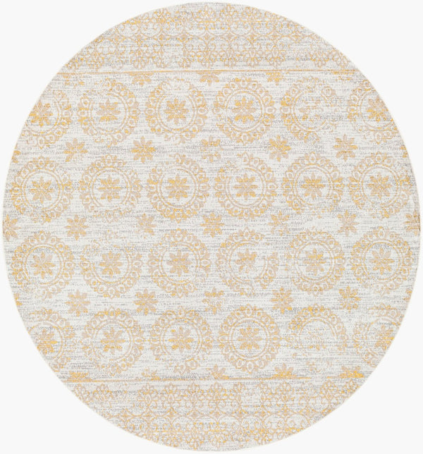 Livabliss Lavadora Traditional Machine Woven Polyester Area Rug for Living Room or Dining Space LVR2327-67RD