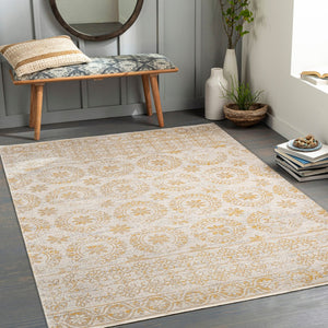 Livabliss Lavadora Traditional Machine Woven Polyester Area Rug for Living Room or Dining Space LVR2327-67RD