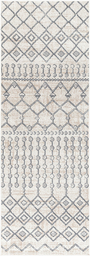 Livabliss Lavadora Machine Woven Bohemian Global Runner Rug for Hallways and Entryways Ink Blue, Gray 2'7" x 7'3" LVR2339-2773