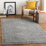 Lavadora LVR-2342 6'7" x 6'7" Machine Woven Rug LVR2342-67RD Livabliss Surya