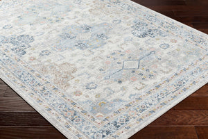 Livabliss Lavadora Traditional Runner Rug Machine Woven Polyester for Hallways and Entryways Ivory, Medium G 9'2" x 12' LVR2346-9312