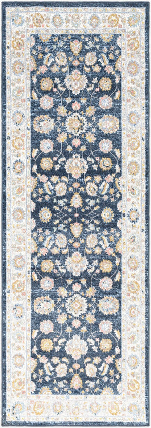 Livabliss Lavadora Traditional European Runner Rug Polyester Low Pile for Hallways and Entryways LVR2350-2773