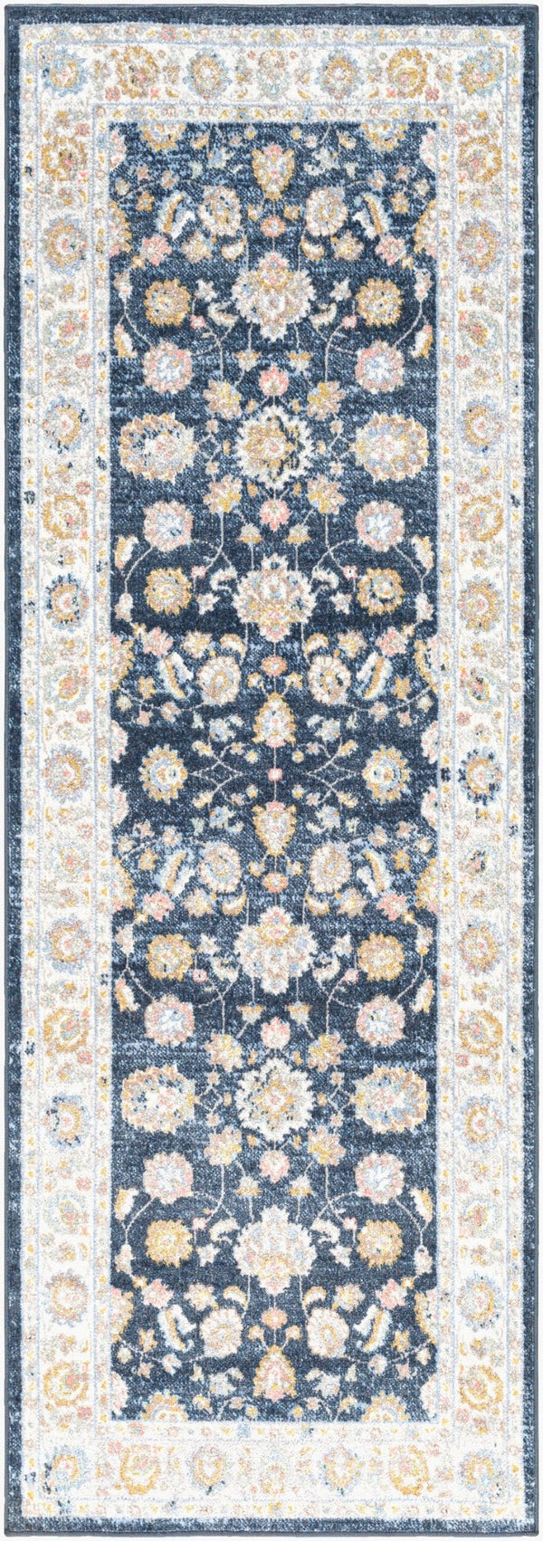 Livabliss Lavadora Traditional European Runner Rug Polyester Low Pile for Hallways and Entryways LVR2350-2773