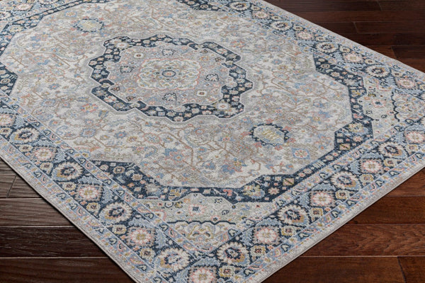 Livabliss Lavadora Traditional Patterned Polyester Area Rug Low Pile for High Traffic Rooms LVR2352-537