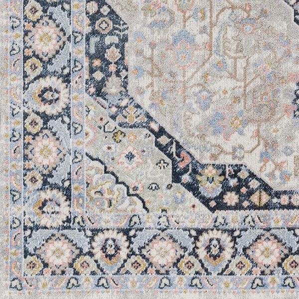 Livabliss Lavadora Traditional Patterned Polyester Area Rug Low Pile for High Traffic Rooms LVR2352-537