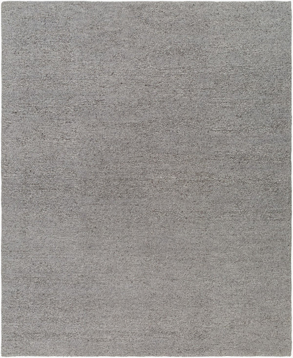 Surya Lavish Handmade 2' X 3' Wool Rug - Modern Minimalist Design, Luxurious Comfort & Timeless Elegance Charcoal Wool Lvs2301-23